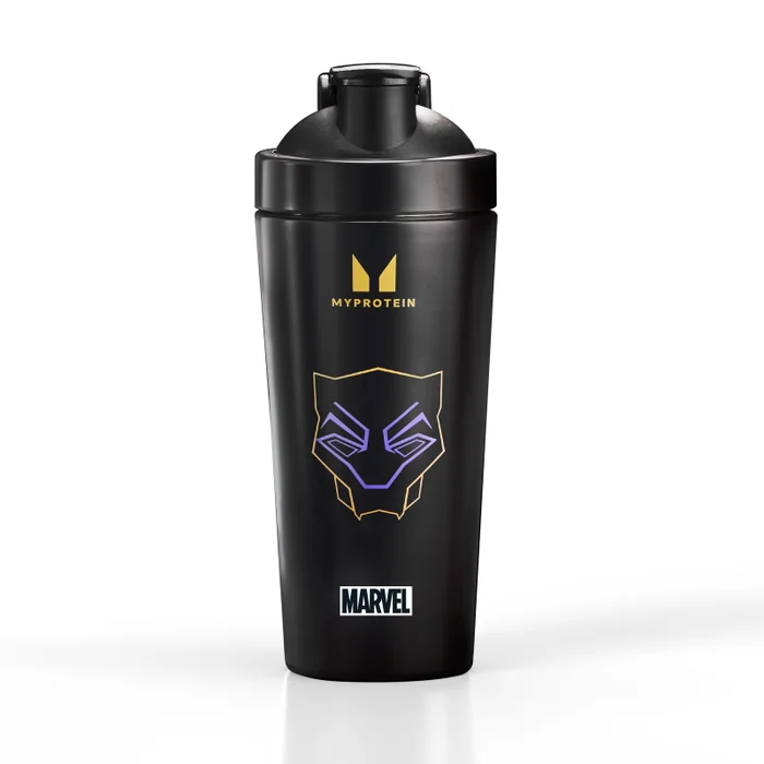 Kovový šejker Black Panther