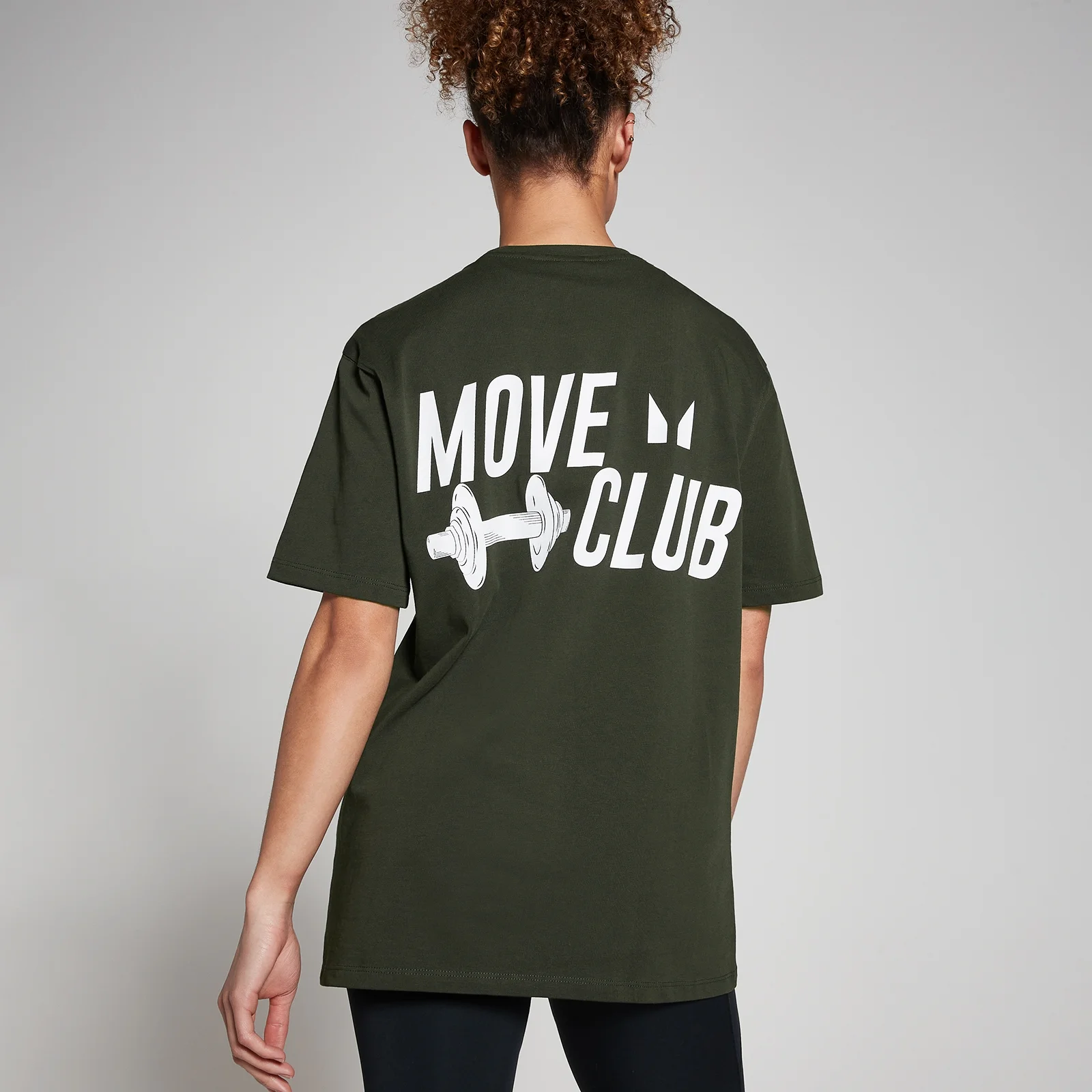 Oversize tričko MP Move Club – zelené - XXL-XXXL Obrázok 1