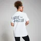 Oversize tričko MP Move Club – biele
