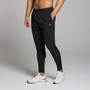 Pánske športové tkané jogger nohavice MP – čierne - Size L