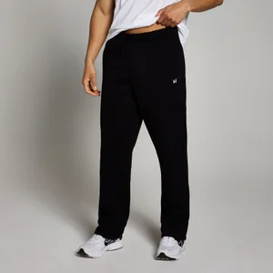 Pánske jogger nohavice MP Rest Day v rovnom strihu – čierne - Size XL