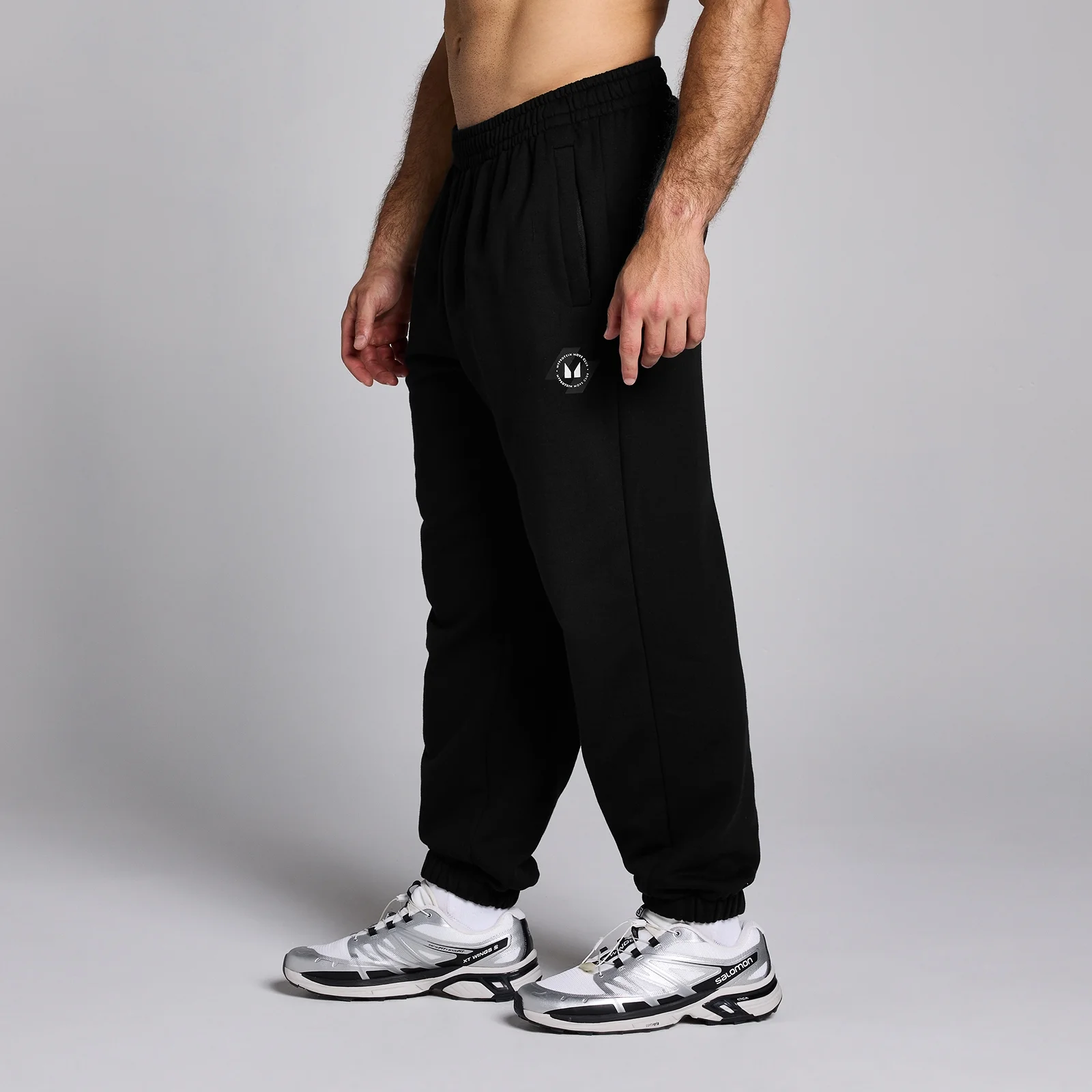 Pánske oversize jogger nohavice MP Tempo – čierne - XS Obrázok 1