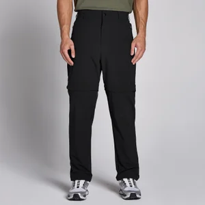 Pánske dvojdielne vychádzkové nohavice/kraťasy MP Lifestyle – čierne - Size XS