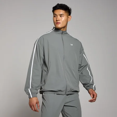 Pánska tkaná bunda MP Tempo Binding – sivá