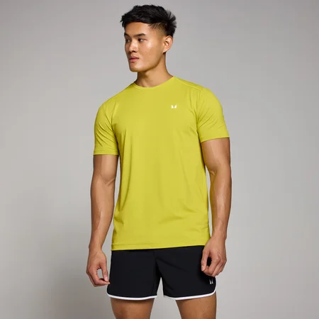 Pánske tričko MP Tempo Binding – tmavozelené