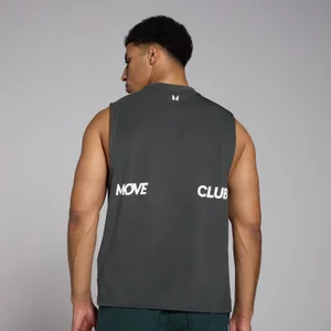 Pánske oversize tielko MP Tempo s potlačou – sprané čierne - Size XS