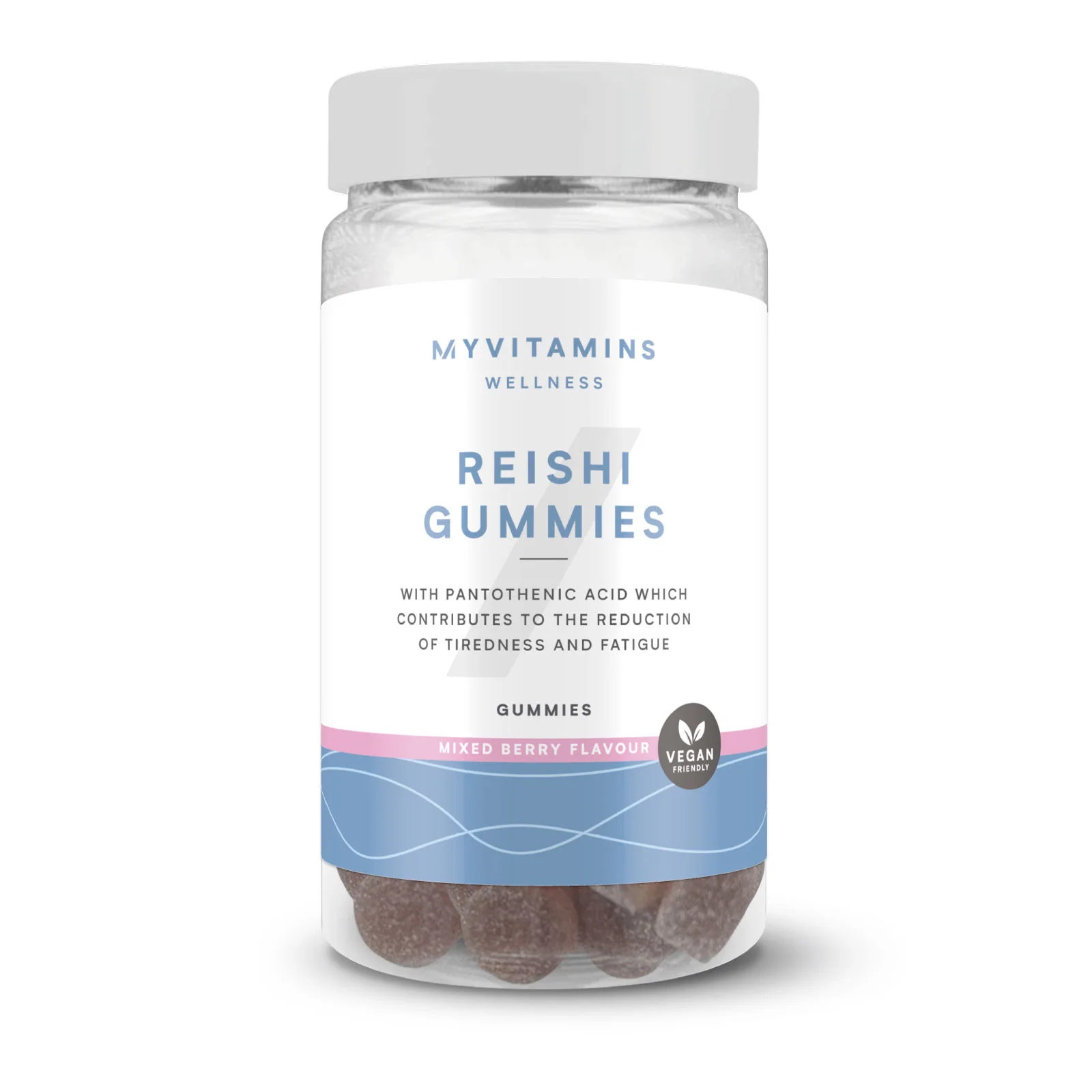 Želé pastilky s extraktom z húb - 60gummies - Reishi (Relax) - Mixed Berry Obrázok 1