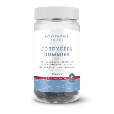 Želé pastilky s extraktom z húb - 60gummies - Cordyceps (Perform) - Mixed Fruit