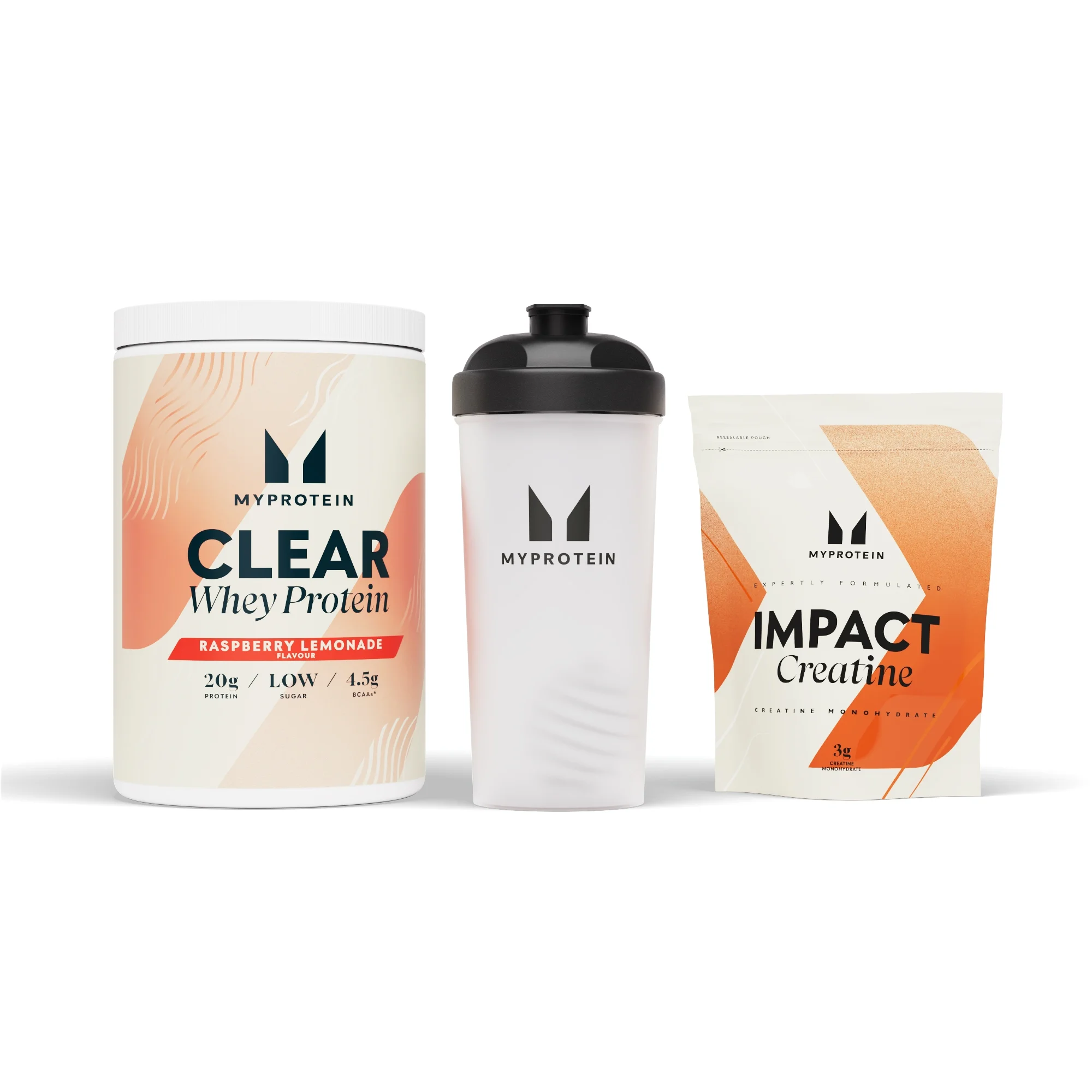 Balíček na zvýšenie výkonu Clear - Raspberry Lemonade - Unflavoured Obrázok 1