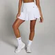 MP Women's Tempo Pleated Tennis Skort - White