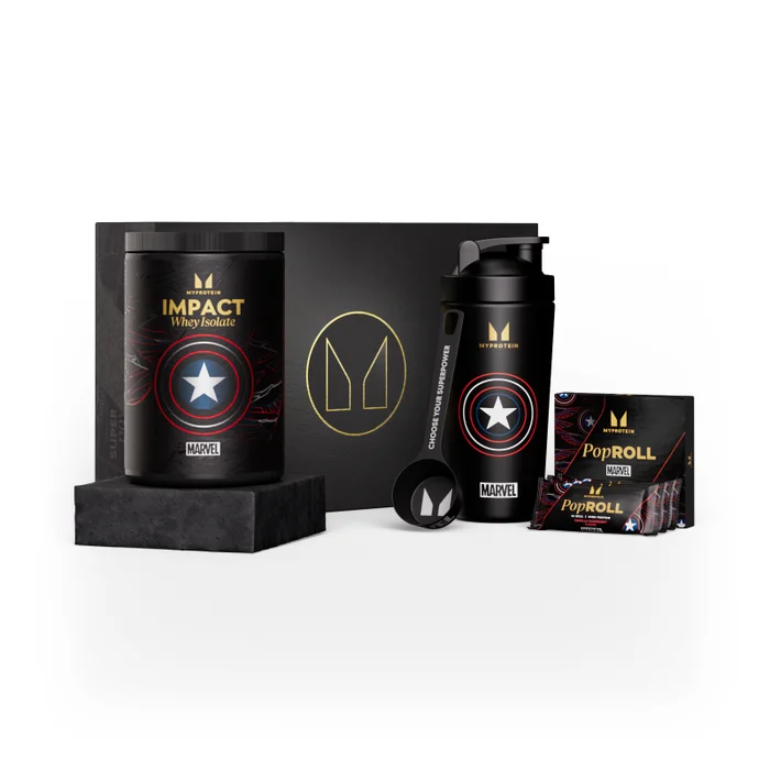 Myprotein x Marvel | Balíček Captain America