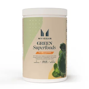 Zmes zelených superpotravín Green Superfoods - Flavour Peach & Mango