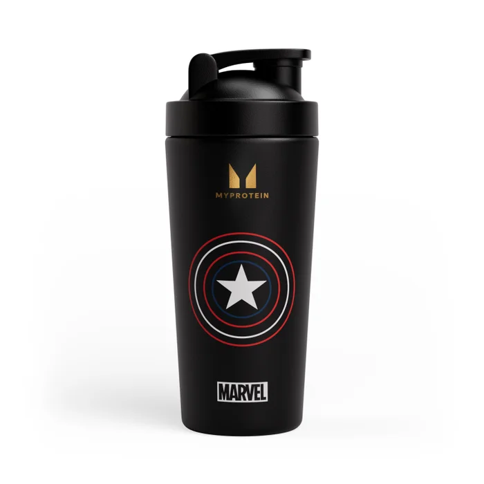 Kovový šejker Captain America