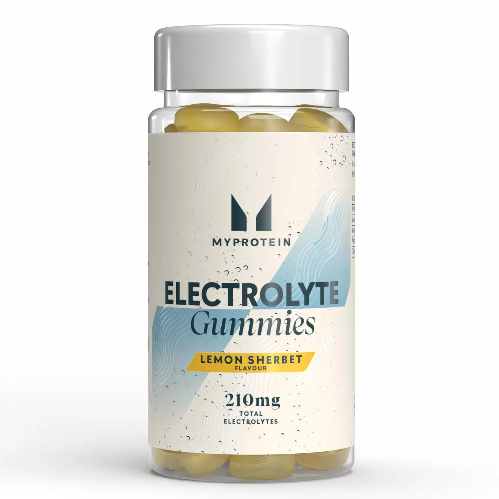 Gumové želé s elektrolytmi - 15servings - Citrónový Sorbet Obrázok 1