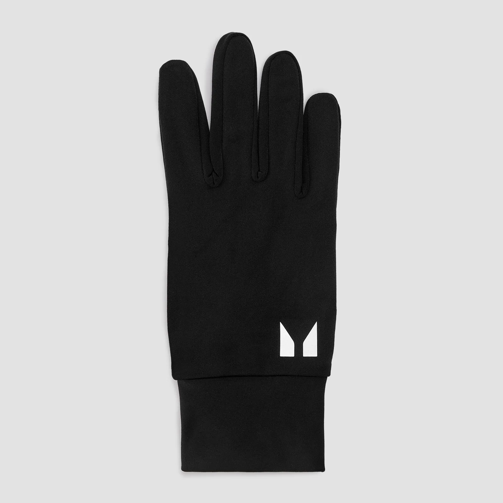 MP Reflective Running Gloves - Black - L - Black Obrázok 1