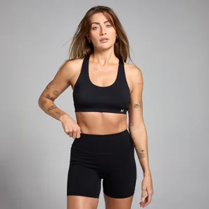 Dámska nastaviteľná podprsenka MP Active v cross-back strihu – čierna - Size XS