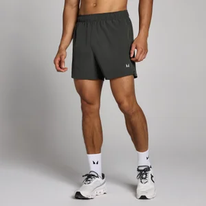 Pánske kraťasy MP Tempo s 13 cm dlhým vnútorným švom – sprané čierne - Size XS