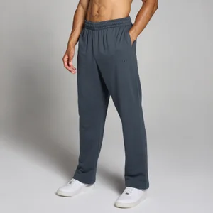 Pánske jogger nohavice MP Tempo v rovnom strihu – modročierne - Size XS