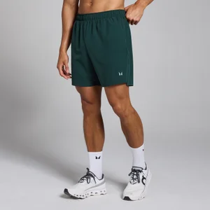 Pánske kraťasy MP Tempo s 18 cm dlhým rozkrokovým švom – tmavozelené - Size XS