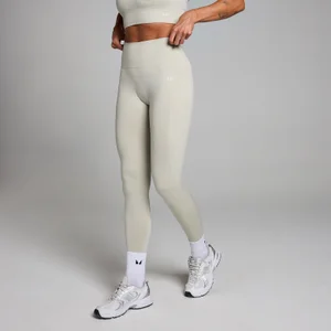 Dámske bezšvové legíny MP Shape – popolavé - Size XXL