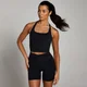 Dámske tielko MP Tempo s ramienkami v štýle racer-back – čierne