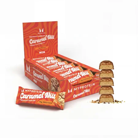 Myprotein tyčinka - 12Bars - Karamel & Oriešok