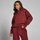 Dámska oversize kapucňová mikina MP Basics – červená