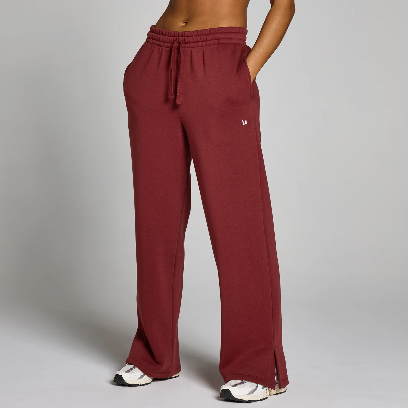 Dámske jogger nohavice MP Basics s rovným strihom – červené - XS Obrázok 1