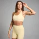 Dámska nastaviteľná podprsenka MP Active v cross back strihu – krémovo žltá