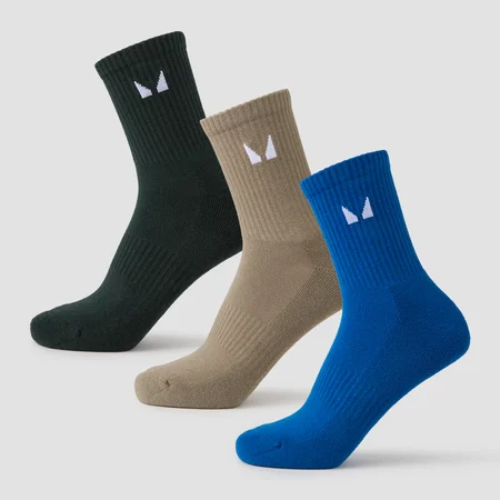 Vysoké unisex ponožky MP (3-balenie) – viacbalenie