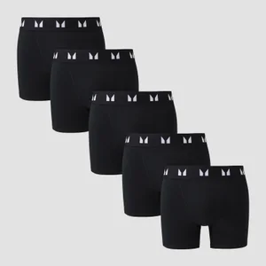 Pánske boxerky MP (5 kusov) – čierne - Size XS