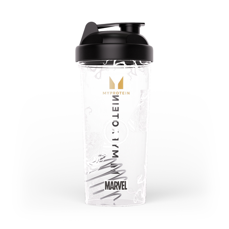 Plastový šejker MARVEL Venom – priehľadný/čierny