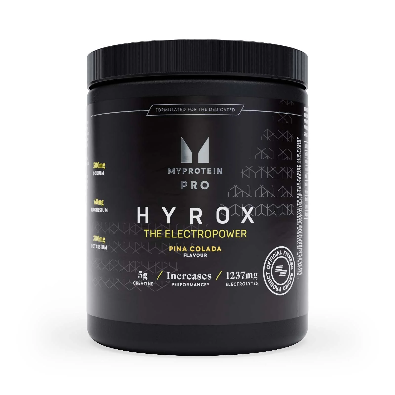 THE Electropower | Kreatín a Elektrolyty - 510g - 30servings - Pina Colada Obrázok 1