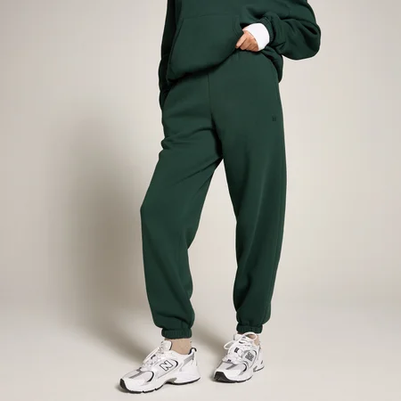 Jogger nohavice MP X Tatiana Ultra v nadmernom strihu – tmavozelené