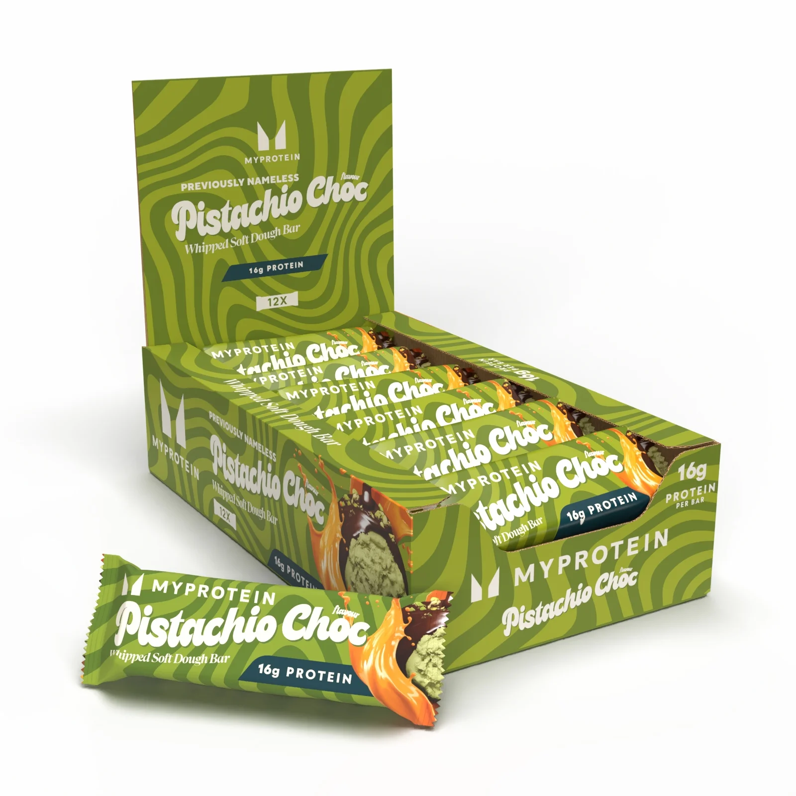 Myprotein tyčinka - 12Bars - Pistachio Obrázok 1