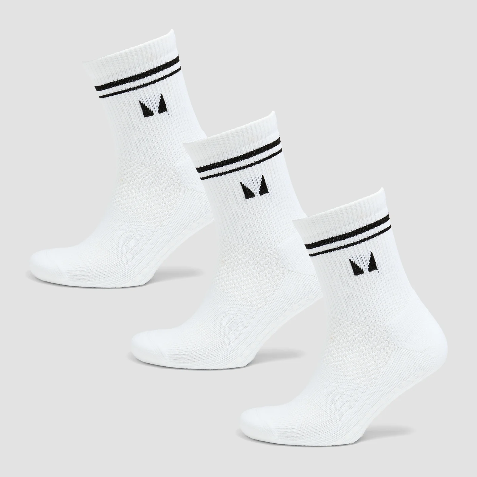 Ponožky MP Pilates (3-balenie) – biele - UK 2-5 Obrázok 1