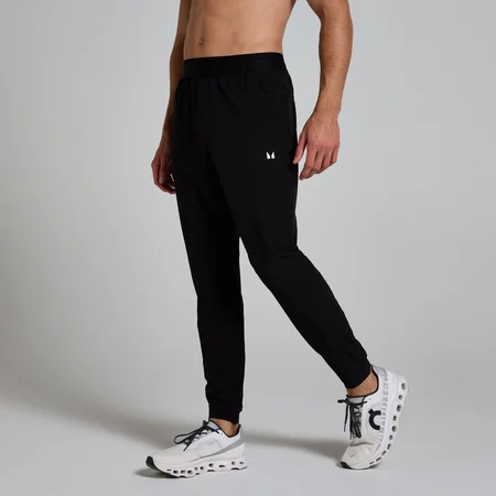 Pánske pletené jogger nohavice MP Active – čierne
