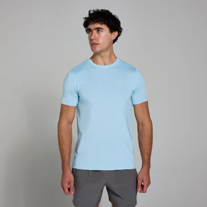 Pánske mriežkované tričko MP Active – modré - Size XS