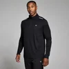 MP pánska mikina Active Gridded 1/4 Zip - Čierna