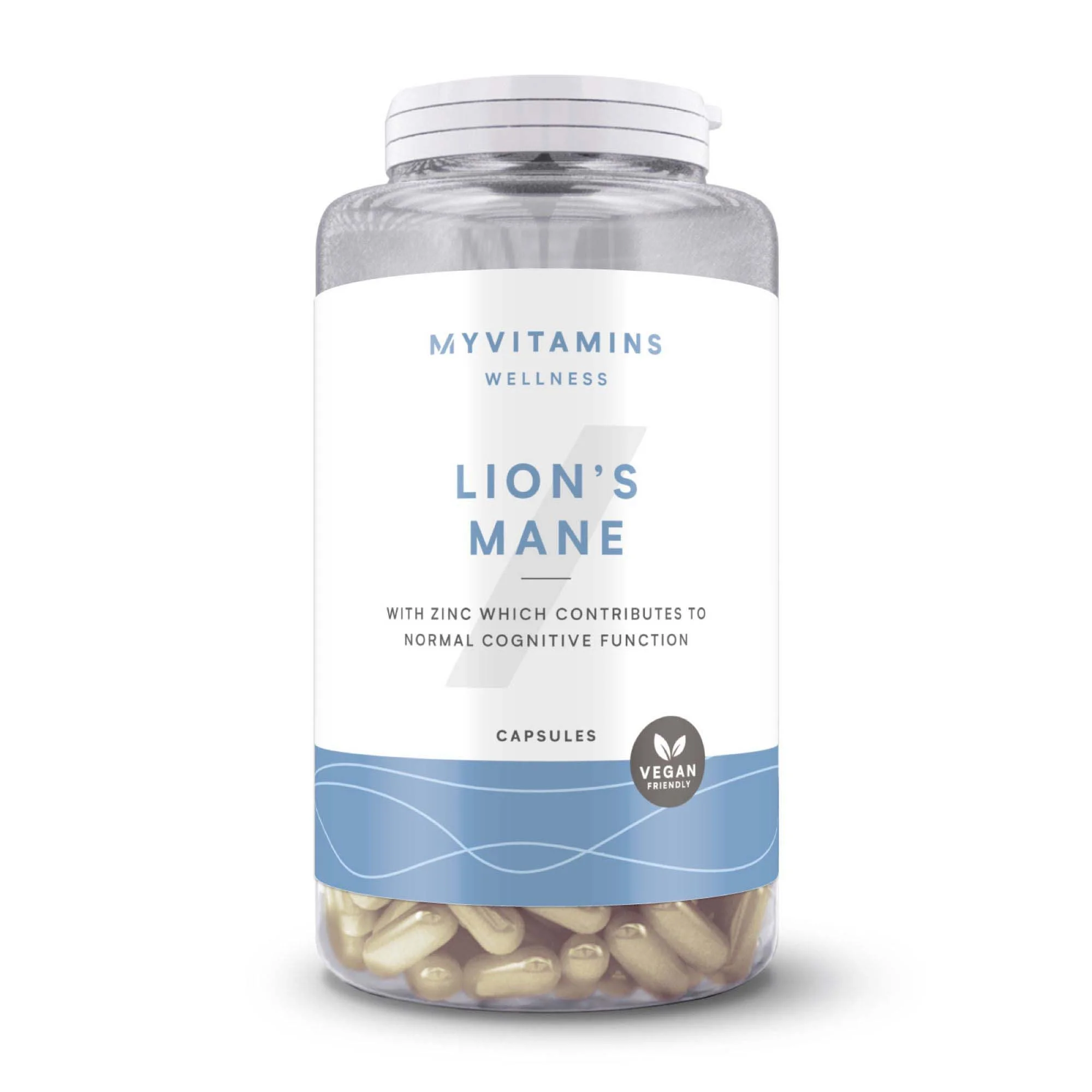 Lion's Mane kapsuly pre sústredenie - 60 Capsules, 30servings - Neochutený Obrázok 1