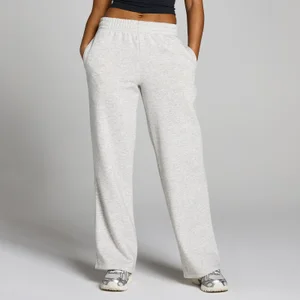 MP dámske rovné basic tepláky - svetlosivá melírovaná - Size XS