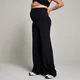 MP dámske materské wide leg legíny - Čierna