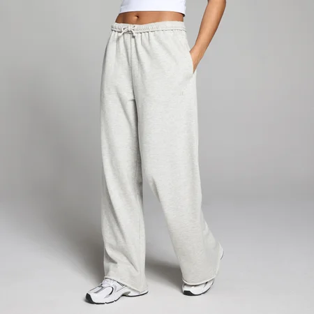MP Women's Lifestyle Straight Leg Joggers - Grey Marl