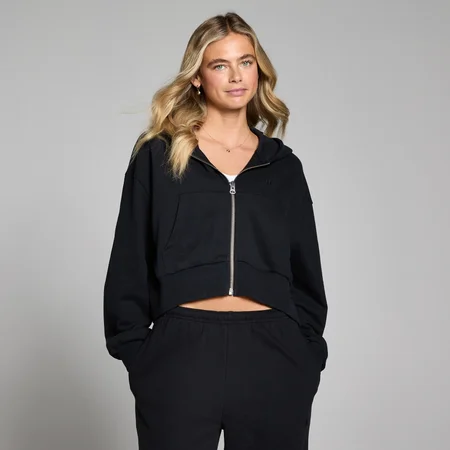 MP dámska lifestyle mikina na zips - Vypraná čierna