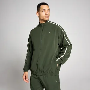 MP pánska tkaná bunda Tempo Panel - Lesná zelená - Size XS
