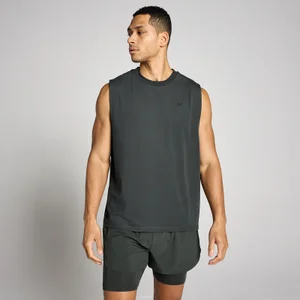 MP pánske oversized tielko Cotton Modal - Vypraná čierna - Size XS