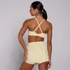 MP dámska športová podprsenka Tempo Twist Back - Butter
