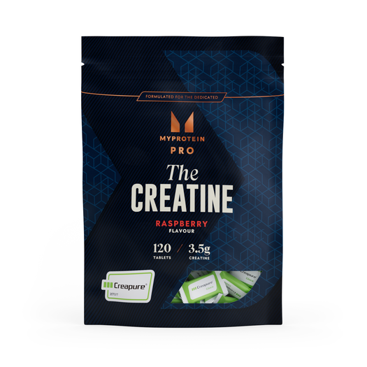 Kreatín | Žuvacie tablety Creapure® - 120TABLETS - 30Porcií - Malina