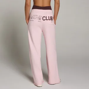 MP dámske Move Club graphic ľahké loopback rovné tepláky - Blush - Size M