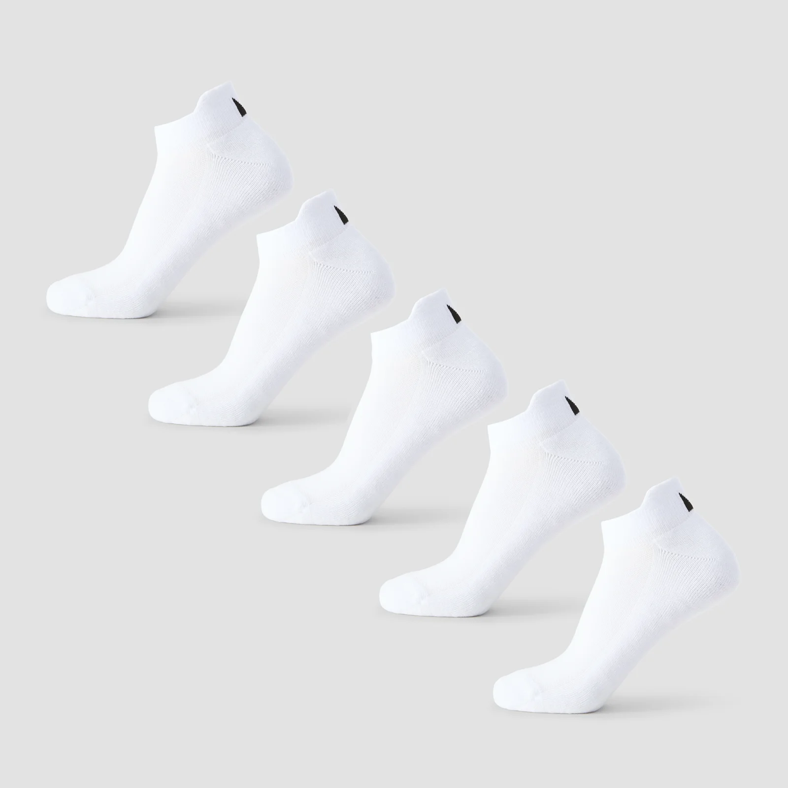 MP unisex nízke ponožky (5 párov) - Biela - UK 6-8 Obrázok 1